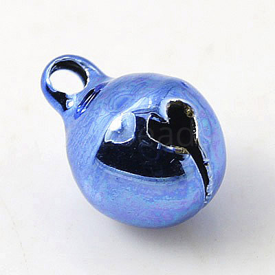 Brass Bell Charms KKB-E001-8x6mm-M-1