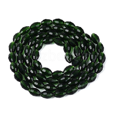 Transparent Glass Beads Strands LS-GLAA-N071-01A-A16-1