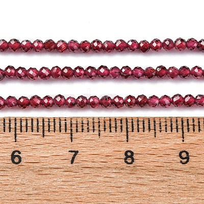 Natural Garnet Beads Strands G-RM241221-A2-1