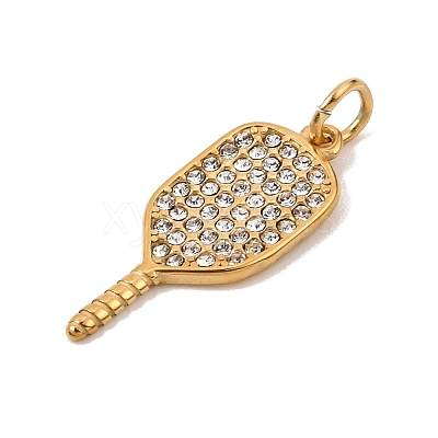 304 Stainless Steel Rhinestone Pendants RB-CBAC900-08G-A-1