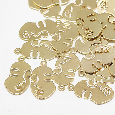 Brass Pendants KK-S347-119-1