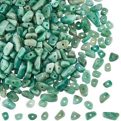400Pcs Acrylic Beads OACR-SC0001-33A-1
