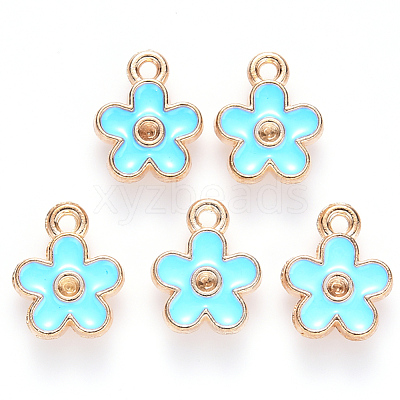 Alloy Pendant Rhinestone Settings X-ENAM-S121-098-1