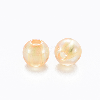 Transparent Acrylic Beads X-MACR-S370-B6mm-719-1