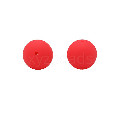 Round Food Grade Eco-Friendly Silicone Beads LS-SI-JX0066A-03-1