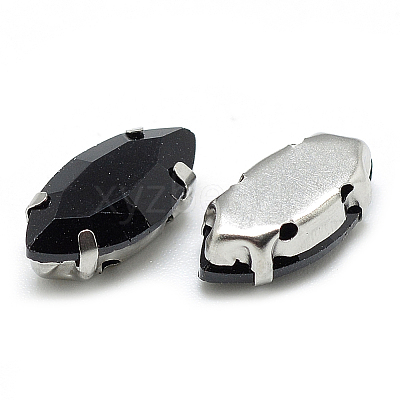 Sew on Rhinestone RGLA-T034-7x15mm-23-1