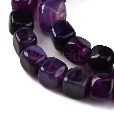 Natural Dragon Veins Agate Beads Strands G-G177-E10-01-1