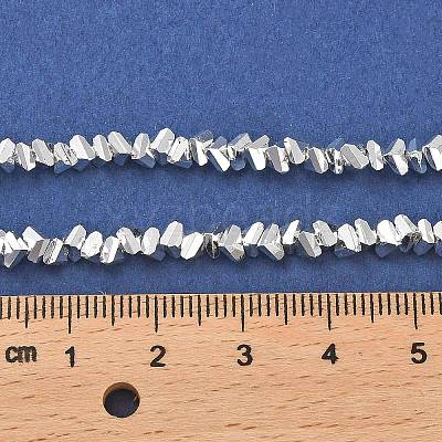 Electroplate Glass Beads Strands X-EGLA-D030-16A-06-1