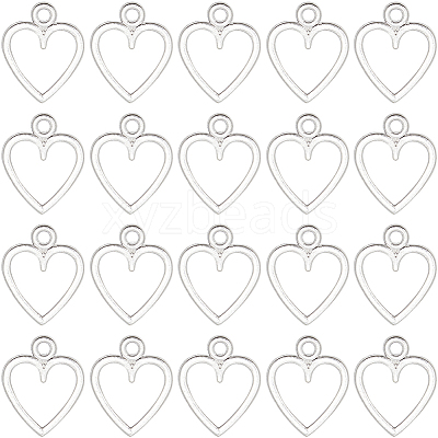 100Pcs Tibetan Style Alloy Charms FIND-SC0012-39S-1
