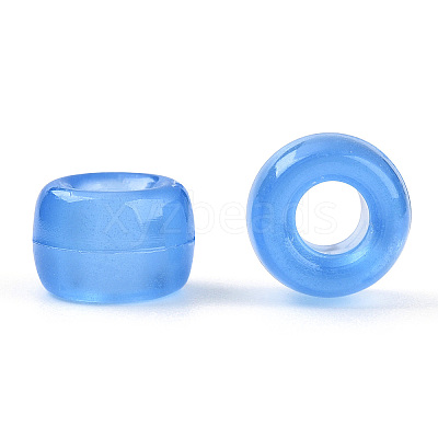 Transparent & Luminous Plastic Beads KY-T025-01-H01-1