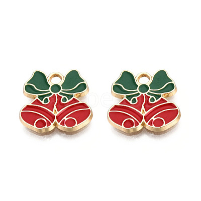 Alloy Enamel Pendants ENAM-T009-37B-1