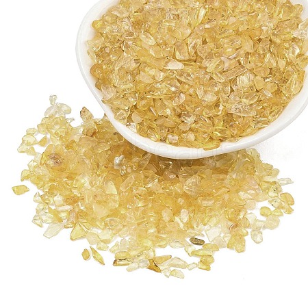 Natural Citrine(Dyed & Heated) Beads G-K397-01C-1