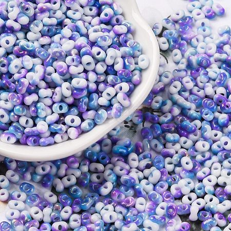 Baking Paint Glass Seed Beads SEED-C003-01D-1