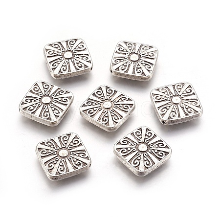 Tibetan Style Alloy Beads PALLOY-E460-02AS-1