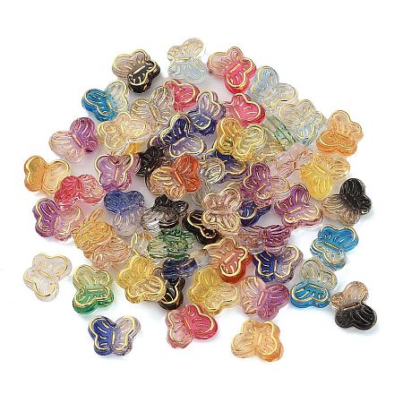 Transparent Resin Cabochons X1-RESI-E045-12-1