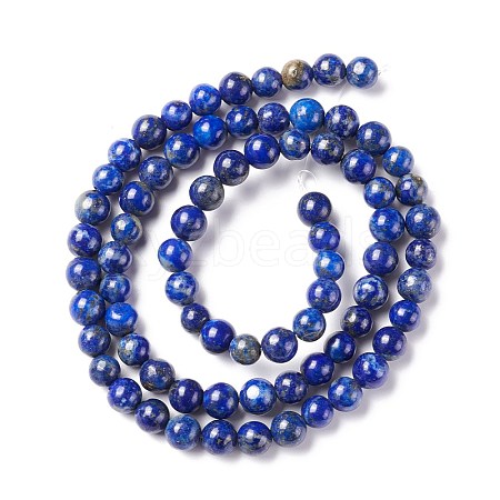 Natural Lapis Lazuli Beads Strands G-F561-5mm-G-1