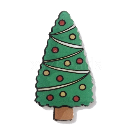 Christmas Acrylic Cabochons SACR-WH0011-05D-1