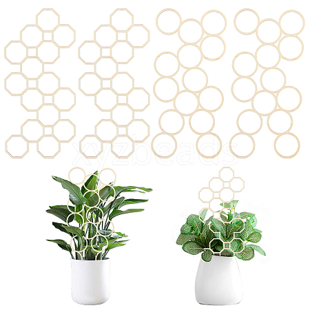 Wood Plant Trellis WOOD-WH0125-17C-1