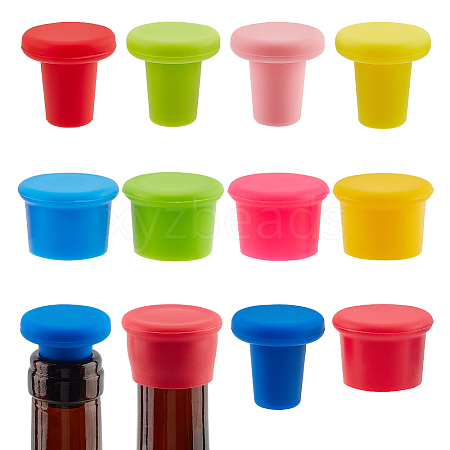 Olycraft Silicone Bottle Stopper Sets SIL-OC0001-16-1