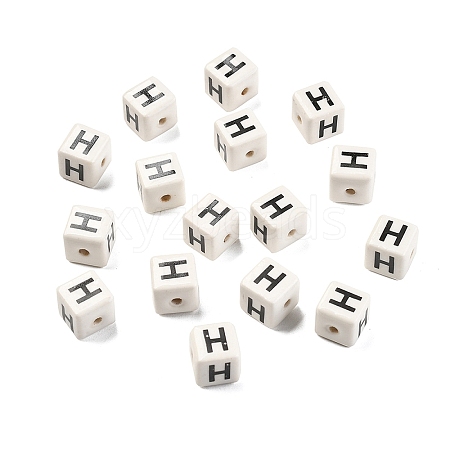 20Pcs Porcelain Beads PORC-FS0001-08H-1