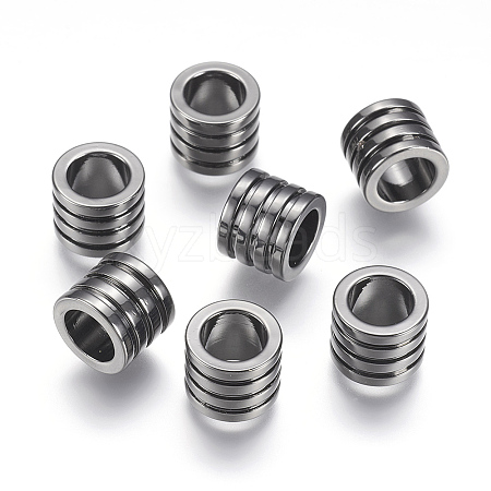 304 Stainless Steel Beads STAS-E144-030B-1