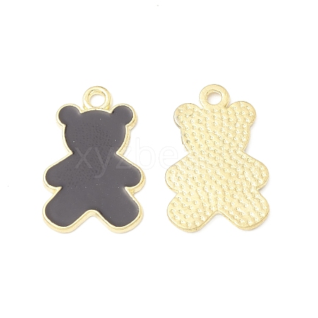 Alloy Enamel Pendants ENAM-G212-16G-05-1