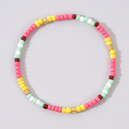 Bohemian Style Round Bead Handmade Fashion Women's Bracelet RB3562-10-1