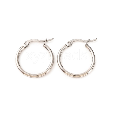 304 Stainless Steel Hoop Earrings for Women EJEW-F339-02P-01-1