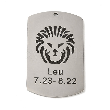 Non-Tarnish 304 Stainless Steel Pendants LS-STAS-C098-01G-P-1
