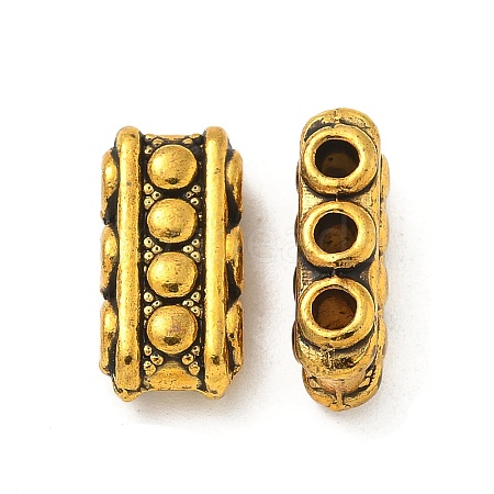 Tibetan Style Alloy Beads TIBE-P003-47AG-1