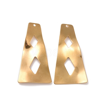 304 Stainless Steel Pendants STAS-A061-04G-1