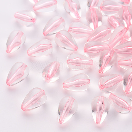 Transparent Acrylic Beads TACR-S154-26A-26-1