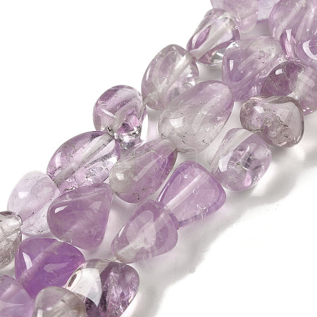 Natural Amethyst Beads Strands G-B078-D21-01-1