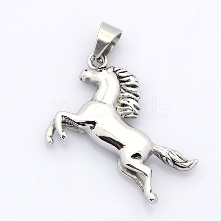 Retro Men's 304 Stainless Steel Pendants STAS-F006-044-1