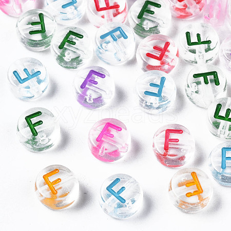 Transparent Clear Acrylic Beads MACR-N008-56F-1