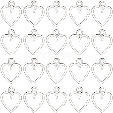 100Pcs Tibetan Style Alloy Charms FIND-SC0012-39S-1