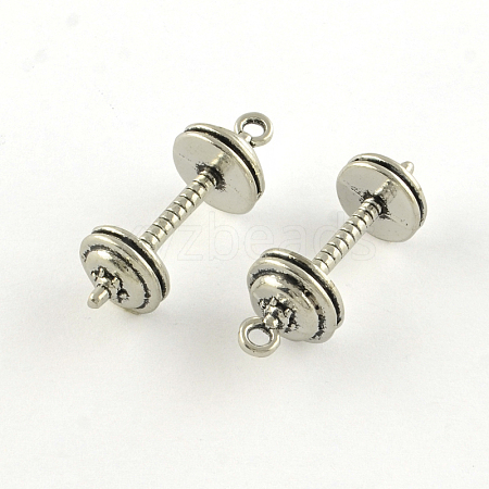 Tibetan Style Alloy Pendants TIBE-Q051-05AS-LF-1