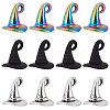 SUNNYCLUE 60Pcs 3 Style Rainbow Color Alloy Pendants FIND-SC0004-19-1