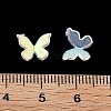 Butterfly Rainbow Iridescent Plating Acrylic Cabochons PACR-B003-02-3