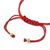 Adjustable Lanmpword Evil Eye Braided Bead Bracelet BJEW-JB11062-5