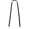 1Pc Black PU Imitation Leather Adjustable Bag Straps AJEW-CL0002-19P-7