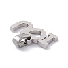 Valentine's Day 304 Stainless Steel Charms STAS-G284-11P-3