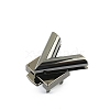 V-shaped Zinc Alloy Purse Locks PW-WGCC483-03-1