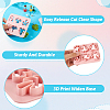 2Pcs ABS Plastic Clay Molds DIY-TA0004-57-4