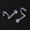 Acrylic Fishtail Nose Ring AJEW-YWC0001-01H-2