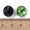 Glass Pointed Back Rhinestone RGLA-R003-12mm-M-2