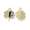 Alloy Enamel Connector Charms PALLOY-D011-04LG-3