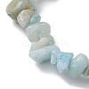 Natural Amazonite & Synthetic Turquoise Beaded Stretch Bracelets for Women BJEW-JB10750-02-4