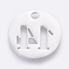 Non-Tarnish 304 Stainless Steel Pendants LS-STAS-F233-14-P-2