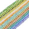 Handmade Foil Lampwork Beads Strands FOIL-K003-06A-1